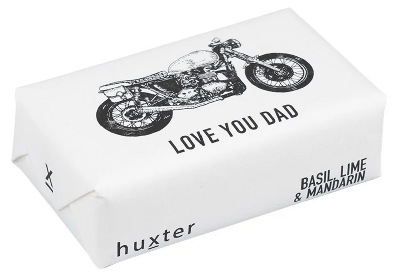 Huxter Soap - Black Motorbike - Love you Dad